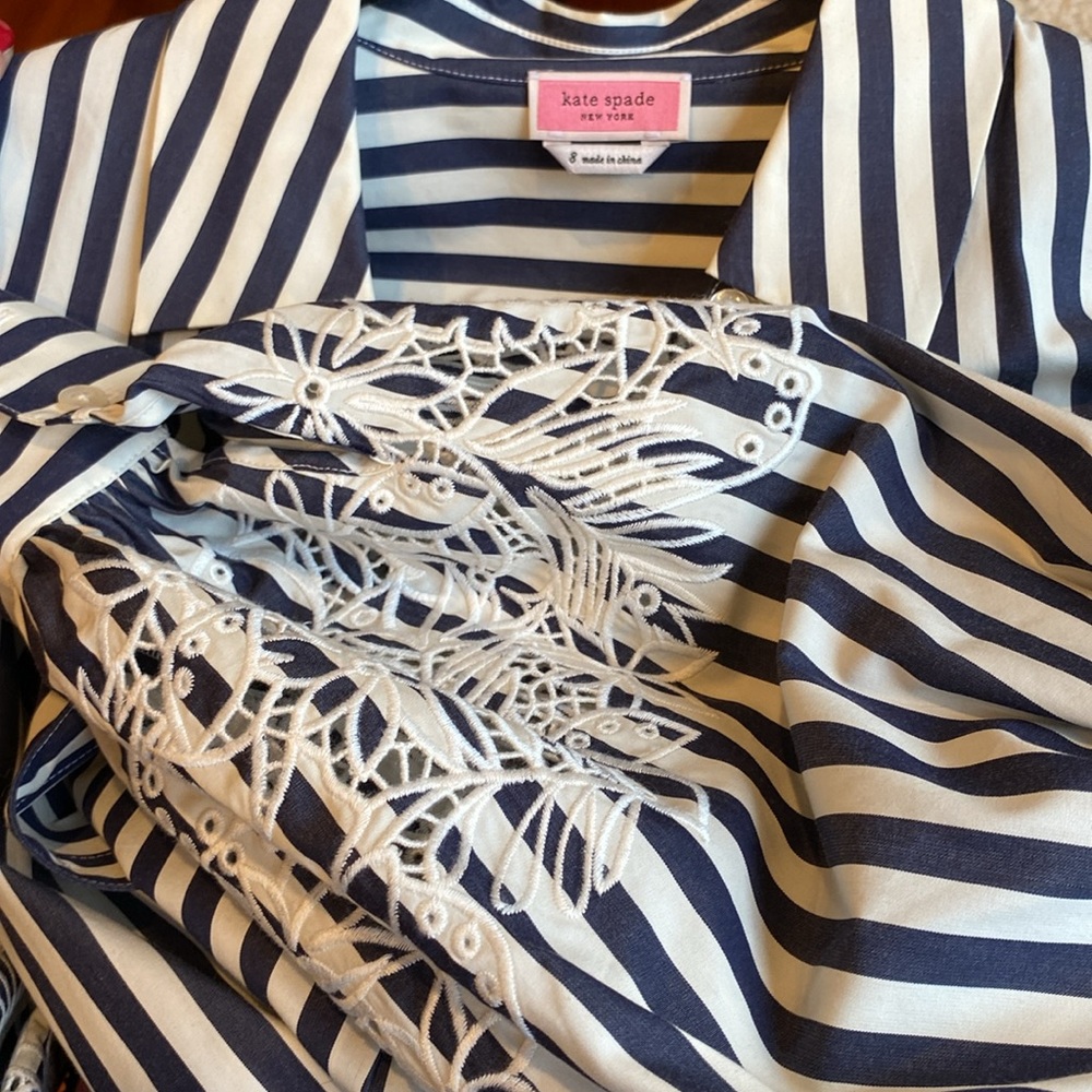 Striped Kate spade button down - Picture 4 of 4